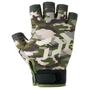 964739 [DG-6104 防風ストレッチグローブ 5本カット L(25～26cm) カーキカモ]