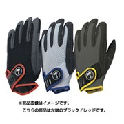 799616 [ライトゲームグローブ M ブラック/レッド]