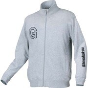 017472 [フルジップスウェットジャケット GM3309 グレー 4L]