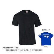 048439 [ハル・Tシャツ XL ブラック・ホワイトロゴ]