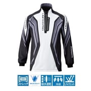 797872 [SH-011M シマノ ウィックテックス－℃ジップアップシャツ リミテッドプロ 2XL プラチナ]