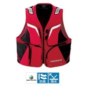 798398 [VE-022M シマノ 2WAYベスト 2XL レッド]