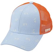 632952 [RC-069OB Monogram Fish Half Mesh Cap kid size]