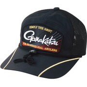 031805 [ハーフメッシュワッペンキャップ GM9747 ブラック M]