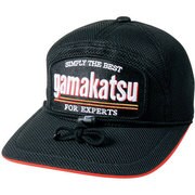 095364 [オールメッシュワッペンキャップ GM9759 ブラック LL]