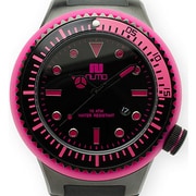 スキューバ プロ SCUBA PRO メンズ腕時計 ブラック/ピンク N-1401M-C-PK