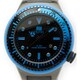スキューバ プロ SCUBA PRO メンズ腕時計 ブラック/ブルー N-1401M-D-BL