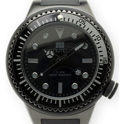 スキューバ プロ SCUBA PRO メンズ腕時計 ブラック N-1401M-E-BK