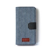 OWL-CVIP48SP [iPhone 6s/6専用 手帳型ケース ストライプ柄]