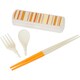 MY CUTLERY(マイカトラリー) お弁当グッズ ストライプオレンジ RJ193CU04-SOR