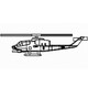 03458 AH-1W スーパーコブラ（12機入り） [1/700スケール 組立式 プラモデル]