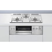 ビルトインガスコンロ DELICIA(デリシア) 3V乾電池 標準幅60cm 都市ガス ガラストップ/クリアホワイトミスト RHS31W15G22R3-STW 13A