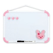 ホワイトボード ウサギ S ピンク WB064P
