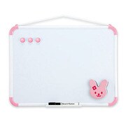 ホワイトボード ウサギ M ピンク WB065P