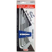 TLS-7 022-2 [テーパーヘッド ボールポイント六角棒スパナセット エキストラロング 7本組]