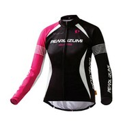 W7455-BL-6-XL [プリント ジャージ レディース XL ブラック]