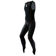 T1600-3DNP-8-S [プレミアム ウィンドブレーク クイック ビブ タイツ メンズ S レッド]