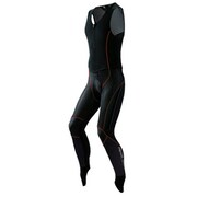 T1600-3DNP-8-3L [プレミアム ウィンドブレーク クイック ビブ タイツ メンズ 3L レッド]
