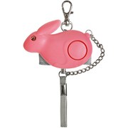 光る防犯アラーム うさぎ ピンク PA-124PK