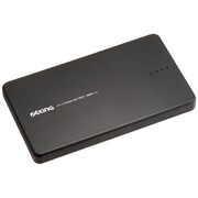 5000mAh USB出力：1ポート 最大：1.8A AC付 ブラック MK5000ACBK