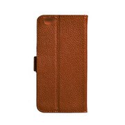 SW-LT1301-BR [iPhone 6 4.7インチ用 Leather Case 本革二つ折り横開きタイプ ブラウン]