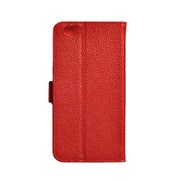 SW-LT1301-RE [iPhone 6 4.7インチ用 Leather Case 本革二つ折り横開きタイプ レッド]