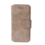 SW-LT1303-LB [iPhone 6 4.7インチ用 Leather Case 本革二つ折り横開き オールドタイプ ライトブラウン]