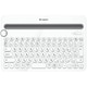 multi-device keyboard Bluetooth マルチデバイス キーボード ホワイト K480WH