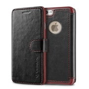 Dandy Layered Leather [iPhone 6/6s用 ブラック＋ディープレッド]