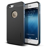 IRON SHIELD アルミバンパー×TPU モナコブルー [iPhone]