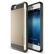 Damba Slide ICカードケース搭載 PC＋TPU [iPhone 6/6s用 シャインゴールド]