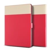 GALAXY Tab 10.4 Crayon Two-ton diary ホットピンク+ベージュ