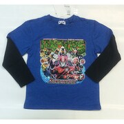 仮面ライダードライブ AR長袖Tシャツ ブルー 110cm 2260369 [キャラクター雑貨]