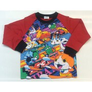 妖怪ウォッチ 長袖トレーナー レッド 120cm 2273557 [キャラクター雑貨]