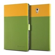 GALAXY Tab 8.4 Crayon Two-tone diary グリーン+マスタード