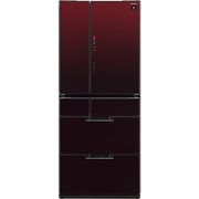 プラズマクラスター冷蔵庫 （601L・フレンチドア） 6ドア レッド系/グラデーションレッド SJ-GF60A-R