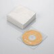 柄付き DVD CD 不織布ケース 片面収納 100枚 ホワイト 音符 CCD-N100T01