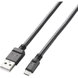 microUSBケーブル 2A対応 0.8m ブラック MPA-AMB2U08BK