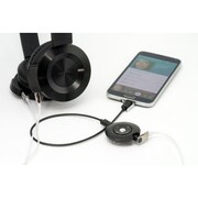 ポータブルヘッドホンアンプ ハイレゾ音源対応 USBバスパワー駆動 DDA-A20RCBK