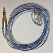 MMCX対応 イヤホンケーブル OFC ブルー EC-3CBB