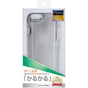 CTP-IP06B [iPhone 6/6s用 かるかる 薄型 TPUジャケット ブラック]