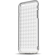 Highend Berry ソフトTPUケース ストラップホール&保護キャップ付き [iPhone 6/6s用ケース ハウンズトゥース]