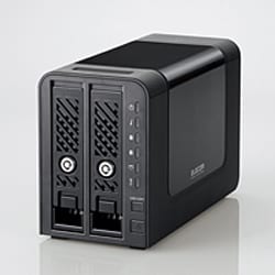 ヨドバシ.com - エレコム ELECOM NSR-MS2T2BLB [Linux搭載 2BayNAS