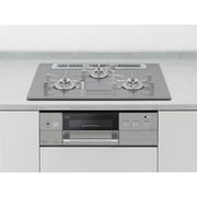 ビルトインコンロ exe+navi(エグゼ・プラスナビ) プレミアムシリーズ 天板幅75cm 都市ガス(13A)用 クリアグレージュ RN-BV3ER-X7SS