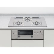 ビルトインコンロ STYLISH(スタイリッシュ)RN プレミアムシリーズ 天板幅75cm 都市ガス(13A)用 クリアホワイトミスト RN-BP3ER-X7WS