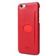 IDCE603-RED [Wall ST 本革ケース iPhone 6/6s 4.7インチ用 ケース レッド]