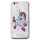 OSY-I6-018 [iPhone 6/6sケース Unicorn on leopard]