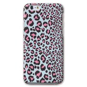 OSY-I6-092 [iPhone 6/6sケース Cuddly Leopard Aqua]