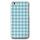 OSY-I6-246 [iPhone 6/6sケース Gingham check Blue]