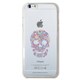 OSY-I6-288 [iPhone 6/6sケース Flowers Skull-CL]